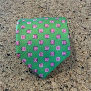 Ferrell Reed Handmade in US Lime Green / Fushcia Tie